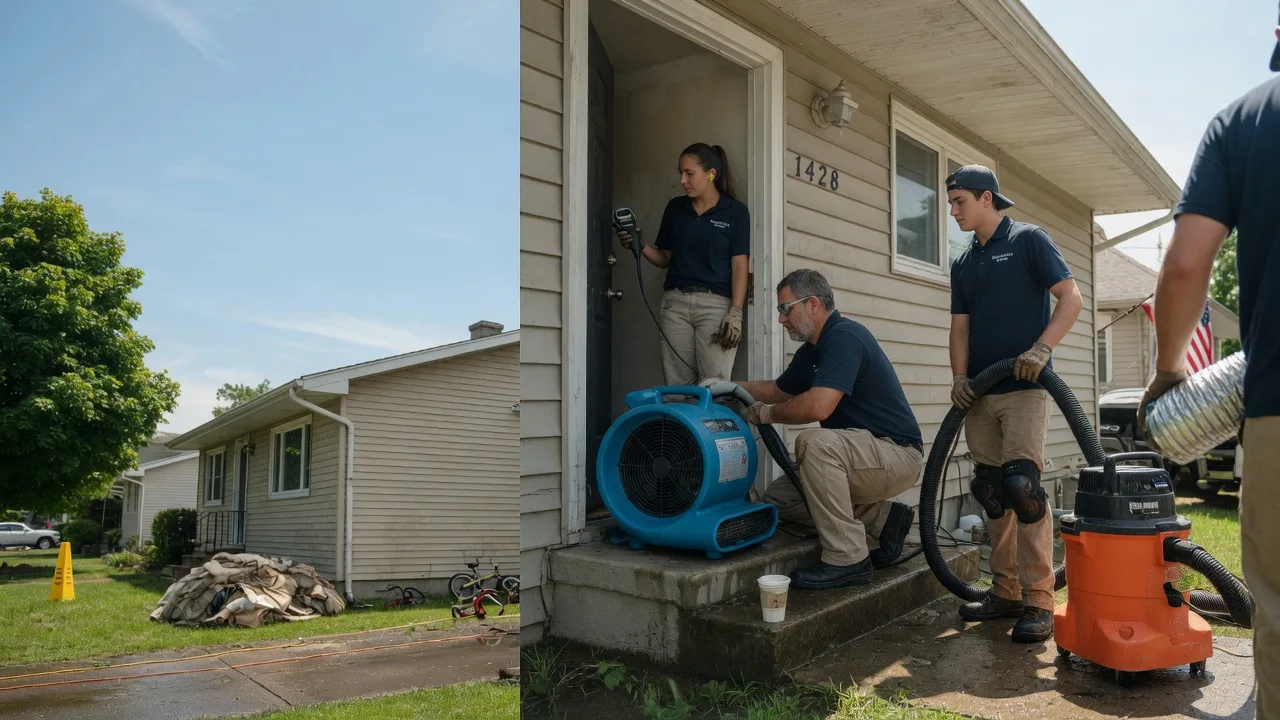 Water Damage Restoration in Knoxville, IL near me